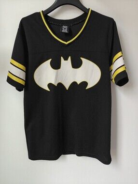 Vintage Batman #00 Hockey Jersey Burton Michael Keaton Joker DC Comics